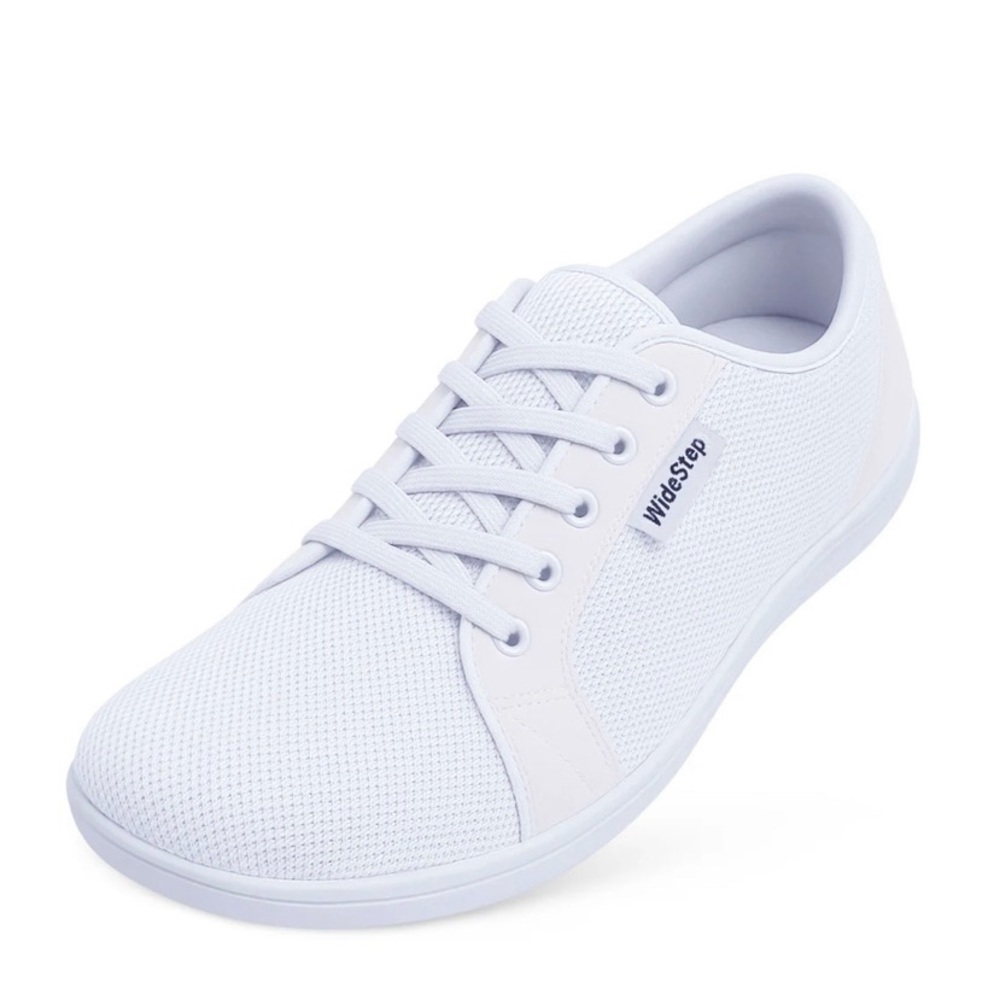 NWT WideStep BareFlex Pro - white zero-drop wide toe box sneaker—US Women’s 10